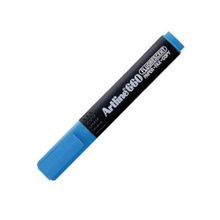 Artline 660 1.0-4.0 mm Pastel Mavi 12 Adet Kesik Uç Fosforlu Kalem