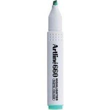 Artline 660 10-40 mm Açık Yeşil Kesik Uç Fosforlu Kalem