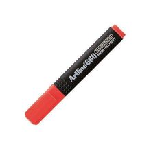 Artline 660 10-40 mm Kırmızı Kesik Uç Fosforlu Kalem