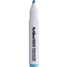 Artline 660 10-40 mm Mavi Kesik Uç Fosforlu Kalem