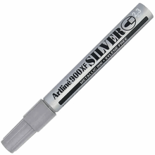 Artline 900XF Yaldızlı Gümüş Markör Kalem
