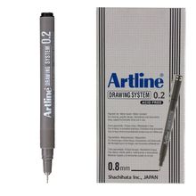 Artline Draving 232 0,2mm 12'li Siyah Teknik Çizim Kalemi