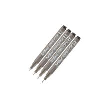 Artline Drawing 0.2-0.4-0.6-0.8 mm Siyah 4 Adet Teknik Çizim Kalemi