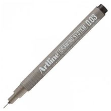 Artline Drawing System 0.03 Siyah Teknik Çizim Kalemi