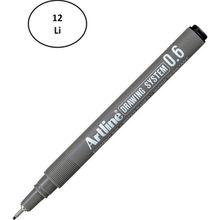 Artline Drawing System 236 0.6 mm Uçlu Siyah Teknik Çizim Kalemi