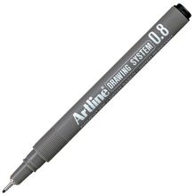 Artline Drawing System 238 0.8 mm Uçlu Siyah Teknik Çizim Kalemi