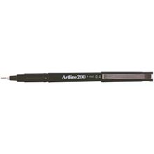 Artline EK-200 Fineliner 0.4 mm Koyu Kahverengi 12'li İnce Uçlu Keçeli Kalem
