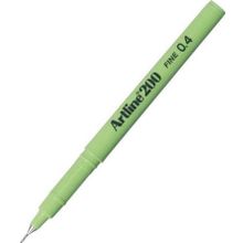 Artline EK-200 Fineliner 0.4 mm Sarımsı Yeşil 12'li İnce Uçlu Keçeli Kalem
