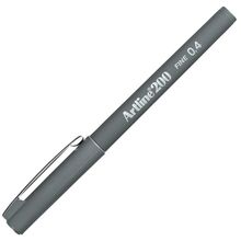 Artline EK-200N Fineliner 0.4 MM Gri Keçe Uçlu Kalem