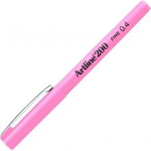 Artline EK-200N Fineliner 0.4 MM Pembe Keçe Uçlu Kalem