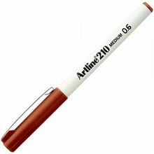 Artline Ek-210N 0.6 MM Kahverengi Keçe Uçlu Kalem
