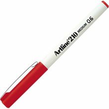 Artline EK-210N 0.6 MM Kırmızı Keçe Uçlu Kalem