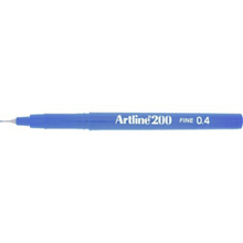 Artline Fineliner 0.4 mm Royal Mavi İnce Uçlu Keçeli Kalem