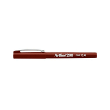 Artline Fineliner Kahverengi İnce 0.4 mm Keçe Uçlu Kalem