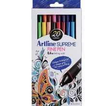 Artline Supreme Fine Pen 0.4 mm 20 Renk Set Keçe Uçlu Kalem