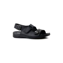 Aryan 12006 Siyah Erkek Günlük Sandalet