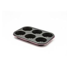 Aryıldız 6'lı Pembe Muffin Kalıbı