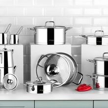 Aryıldız Deluxe Prestige 20 Parça İdeal Çeyiz Çelik Tencere Seti