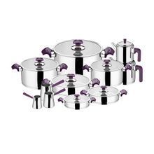 Aryıldız King Cam Mor 20 Parça Set