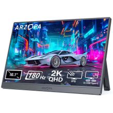 Arzopa Z3FC 16.1 Inç 180Hz 9ms 2K IPS Taşınabilir Monitör