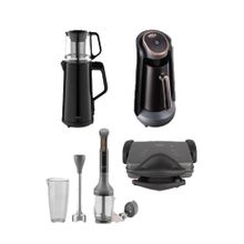 Arzum AR9027PRO Blackline Eco Çeyiz Set Siyah
