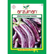 Arzuman 5 gr Çizgili Patlıcan Tohumu
