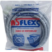 Asflexs 2 M Filitreli Çamaşır/Bulaşık Makinesi Temiz Su Hortumu