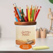 Asilmeydan 448862170 Marsta Yaşam Ahşap Seramik Kalemlik