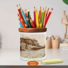 Asilmeydan 449459908 Yürüyüş Yapan Askerler Kemal Atatürk Ahşap Seramik Kalemlik