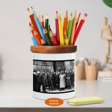Asilmeydan 449833616 Meclis Önünde Mustafa Kemal Ahşap Seramik Kalemlik