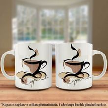 Asilmeydan Coffee Yazılı Kupa Bardak