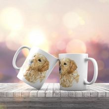 Asilmeydan Golden Sevimli Köpek Baskılı Hediyelik Kupa Bardak