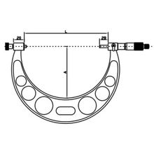 Asimeto AS-111 900-1000 mm Değiştirilebilir Çubuklu Mekanik Dışçap Mikrometreler