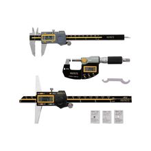 Asimeto AS-960 Dijital Kumpas + Dışçap Mikrometresi + Derinlik Kumpası Üçlü Set