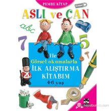 Aslı ve Can ile Görsel Okumalarla İlk Alıştırma Kitabım Pembe Kitap - Kolektif
