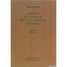 ASLINDA BAYAN BLUM SÜTÇÜYÜ TANIMAK İSTİYORDU - PETER BICHSEL