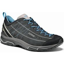Asolo Nucleon Gv ML A40013 00 A772 Graphite Silver Cyan Blue Gümüş Kadın Outdoor Ayakkabı