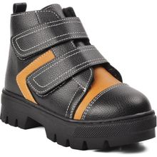 Aspor Arz 2301004-P Siyah Camel İçi Kürklü Unisex Çocuk Bot