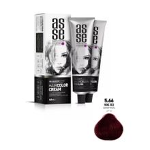 Asse Hair Color Systems 60 ml 5.66 Şarap Kızılı Aşk Krem Saç Boyası