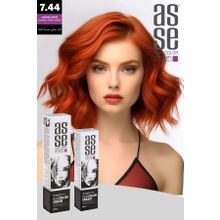 Asse Hair Color Systems 7.44 Kumral Yoğun Bakır 60 ml Saç Boyası