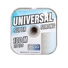 Asso Universal 100 mt 0.12 mm Beyaz Monofilament Misina