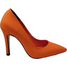Assortie 112Z Turuncu Stiletto Sivri Burun Kaydırmaz Taban Kadın Topuklu Ayakkabı