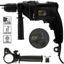 Assur 1100W Darbeli Metal Şanzıman 13 mm Siyah Elektrikli Matkap