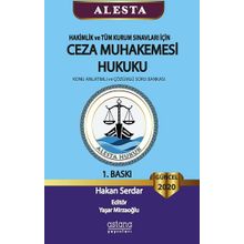 Astana Yayınları Alesta Ceza Muhakemesi Hukuku