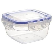 Asude ASD071 1500 ml Kare Sızdırmaz Şeffaf Saklama Kabı