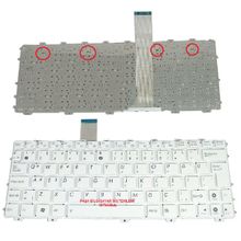 Asus EEE PC 1025CE Beyaz Notebook Klavye