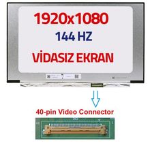 Asus FX505DU-MB53 LCD Slim 40 Pin Vidasız 15.6 inç Uyumlu Laptop Ekran