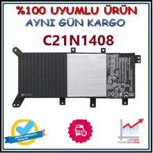 Asus K555LN-XO398D K555LN-XO406H Uyumlu Laptop Batarya Pil