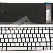 Asus N552VW N552VX Gümüş Klavye