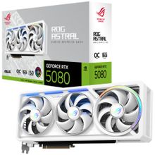 Asus ROG Astral GeForce RTX 5080 OC White ROG-ASTRAL-RTX5080-O16G-WHITE 16GB GDDR7 Ekran Kartı